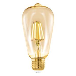Лампа светодиодная 5,5W 2200K E27 капля янтарная ST64 диммер 12222 EGLO
